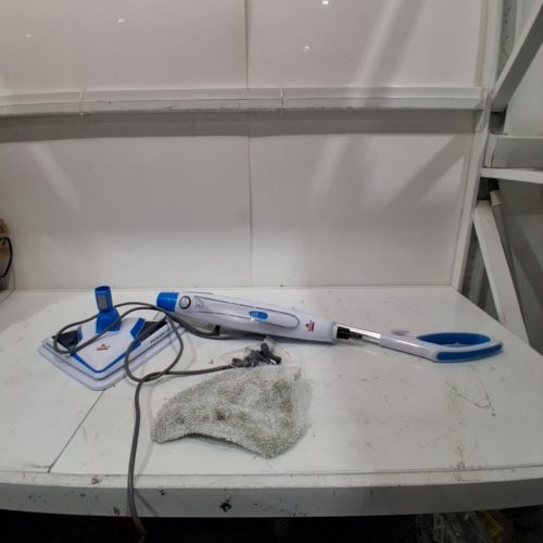 BISSELL POWEREDGE 2-IN-1 MULTI-SURFACE STEAM MOP & HANDHELD CLEANER - WHITE/BLUE (MODEL: 2078C) image 3