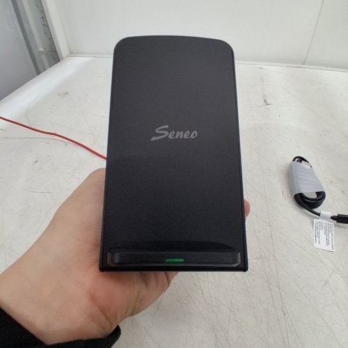 SENEO WAVESTAND WIRELESS FAST CHARGING STAND - 15W - BLACK (MODEL: PA190A) image 2