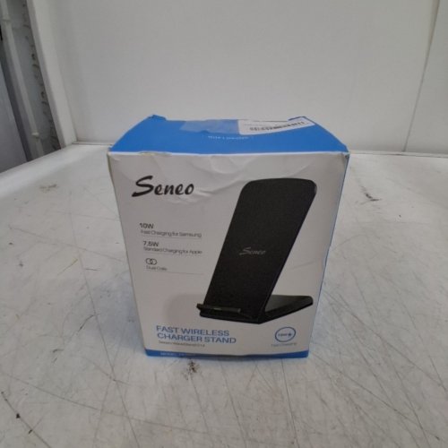 SENEO WAVESTAND WIRELESS FAST CHARGING STAND - 15W - BLACK (MODEL: PA190A) image 5