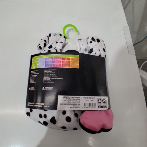 PALAMON DASHING DALMATIAN BABY COSTUME - 12-18 MONTHS - WHITE / BLACK (ITEM: 1770) image 4