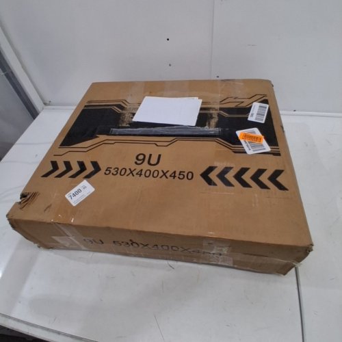 BBTEQEKN 9U WALL MOUNT SERVER CABINET RACK ENCLOSURE - BLACK image 6
