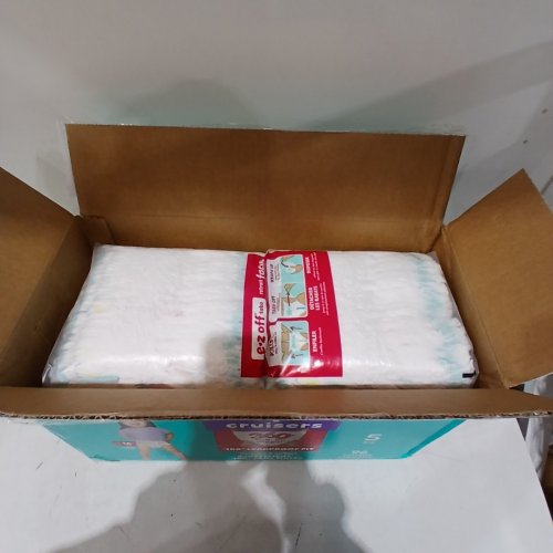 96PK PAMPERS PULL ON CRUISERS 360° 100% LEAKPROOF FIT DISPOSABLE BABY DIAPERS - SIZE 5 (27LBS+) image 2