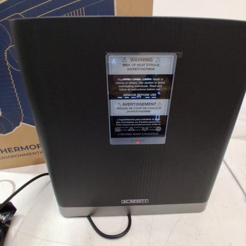 AC INFINITY THERMOFORGE T3 GROW TENT/ROOM/GREENHOUSE HEATER WITH VPD TEMPERATURE CONTROLLER - 10-LEVEL PTC HEATING - BLACK (MODEL: AC-SFT3) image 2