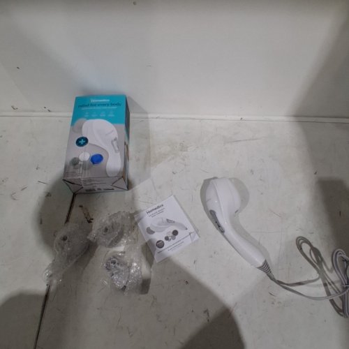 HOMEDICS HOT & COLD VIBRATION BODY MASSAGER WITH ATTACHMENTS - WHITE (MODEL: HHP-256HJ) image 3