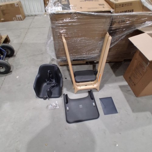 UPPABABY CIRO HIGH CHAIR WITH 180-DEGREE ROTATING FOOTREST - JAKE CHARCOAL - (MODEL:‎1701-CIR-NA-JKE) image 2