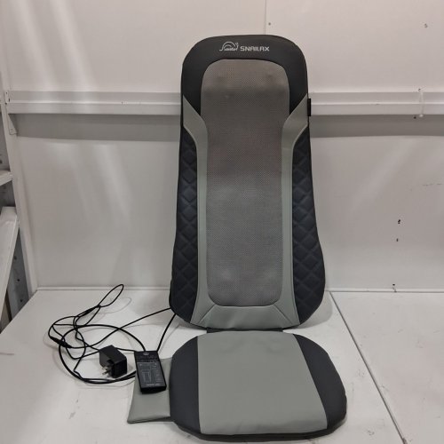 SNAILAX SHIATSU BACK MASSAGER WITH HEAT - 44.1” × 16.7” × 5.9” - GREY (MODEL: SL-22A5) image 3