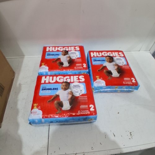 186PK HUGGIES LITTLE SNUGGLERS DIAPERS - SIZE 2 (MODEL: 56310) image 2