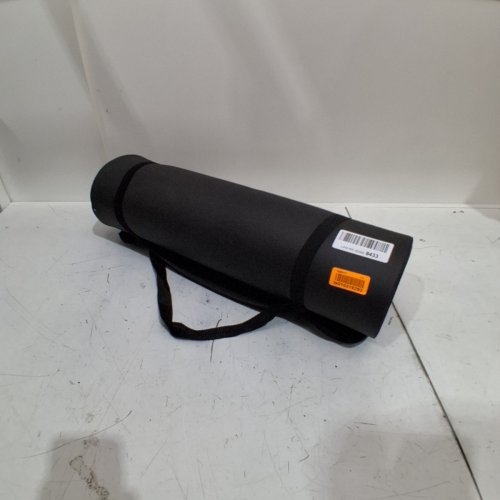CAP BARBELL HIGH DENSITY EXERCISE YOGA MAT WITH STRAP - 1/2"X24"X68" - BLACK (MODEL: MTIS-6523-12BK) image 2