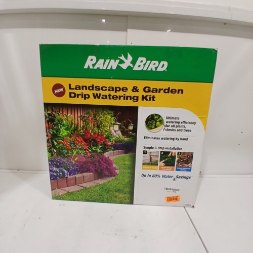 RAIN BIRD DRIP IRRIGATION LANDSCAPE & GARDEN WATERING KIT WITH DRIPPERS, MICRO-BUBBLERS AND MICRO-SPRAYS - (MODEL: LNDDRIPKIT) image 4
