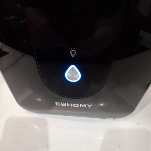 EUHOMY COUNTERTOP SMART NUGGET SELF-CLEANING ICE MAKER WITH APP CONTROL - 135W - 40LB/24HR - BLACK (MODEL: HZB-15NF) image 2