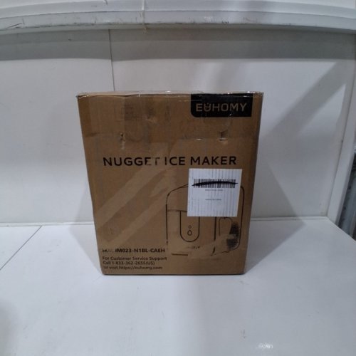 EUHOMY COUNTERTOP SMART NUGGET SELF-CLEANING ICE MAKER WITH APP CONTROL - 135W - 40LB/24HR - BLACK (MODEL: HZB-15NF) image 5