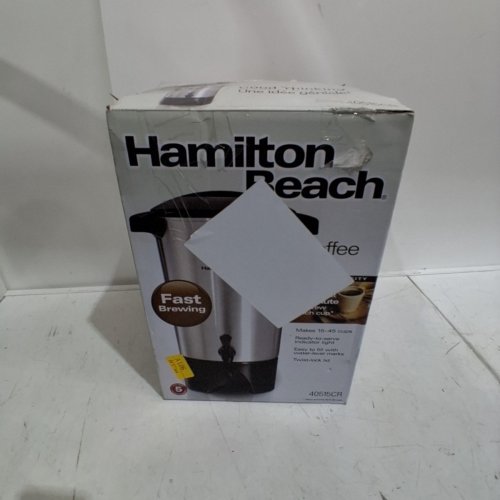 HAMILTON BEACH COFFEE URN - 45 CUP CAPACITY - STAINLESS STEEL (MODEL: 40515CR) image 5