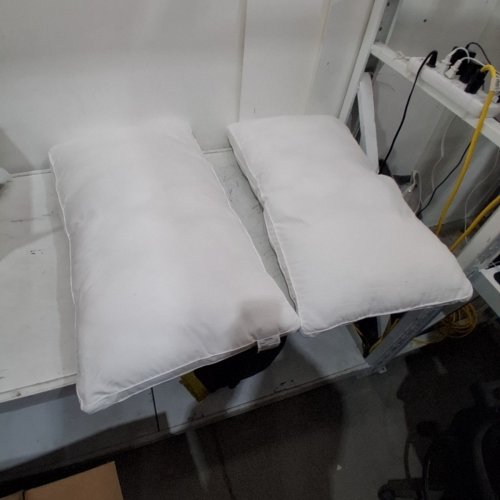 2PK MELLOW PLOOF PILLOW - KING, 20" X 36" - WHITE image 5