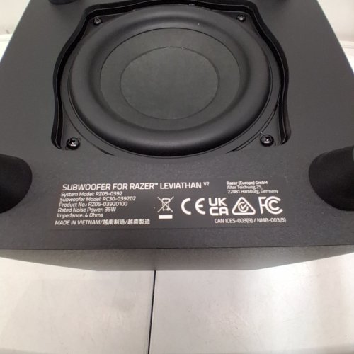RAZER LEVIATHAN V2, MULTI-DRIVER PC GAMING SOUNDBAR WITH SUBWOOFER | THX SPATIAL AUDIO, COMPACT DESIGN, CHROMA RGB, BLUETOOTH 5.2 - BLACK (MODEL: RZ05-0392) image 13
