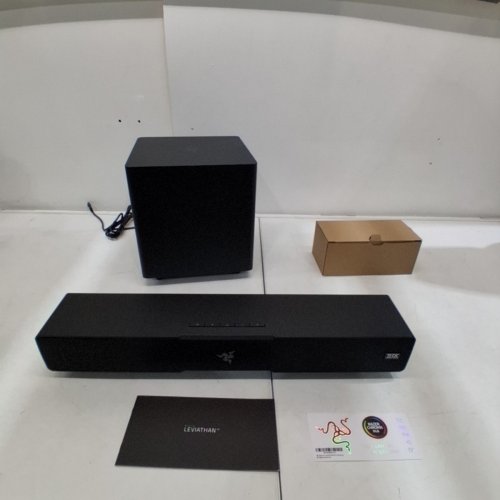 RAZER LEVIATHAN V2, MULTI-DRIVER PC GAMING SOUNDBAR WITH SUBWOOFER | THX SPATIAL AUDIO, COMPACT DESIGN, CHROMA RGB, BLUETOOTH 5.2 - BLACK (MODEL: RZ05-0392) image 14