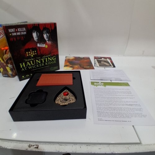 HUNT A KILLER DEATH AT THE WICKER RIDGE MURDER MYSTERY GAME - EASY image 2