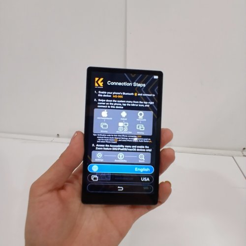 K&F CONCEPT WIRELESS MAGNETIC VLOG SELFIE MONITOR - 4 K/1080P - 5" - BLACK (MODEL: M5) image 2