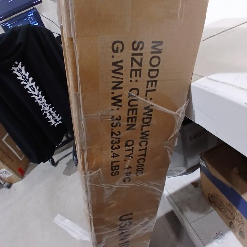 ALLEWIE METAL PLATFORM BED FRAME - QUEEN (MODEL: WDLWCTTC003) image 4