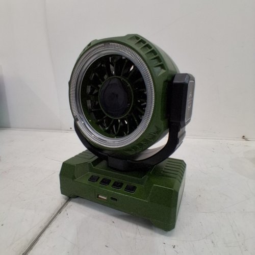 FIMILO 2000MAH LED HIGH WIND OUTDOOR PORTABLE FAN - GREEN (MODEL: T11) image 3