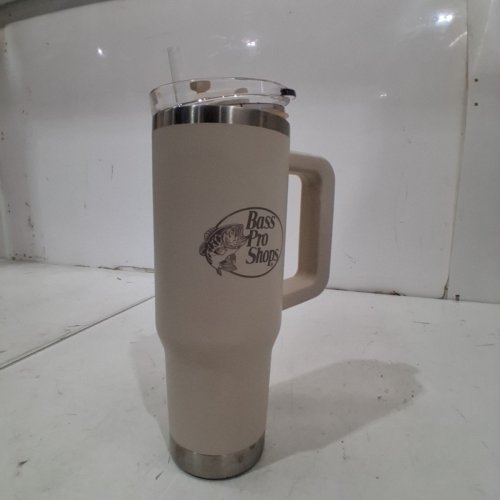 BPS TRAVEL MUG WITH SLIDER LID AND STRAW - 30OZ - CREAM (MODEL:3791990) image 2