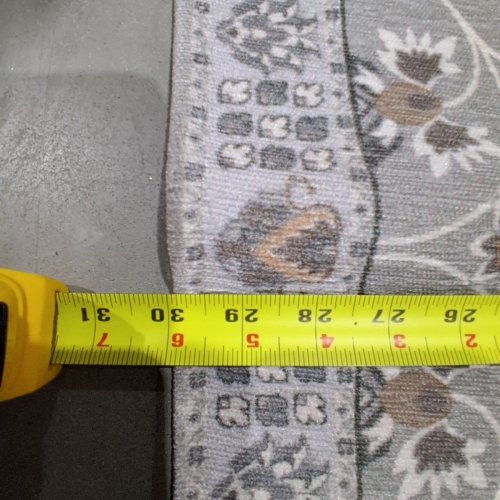 HUNTER AREA RUG - 45"X31" - GREY/MULTICOLOUR image 3