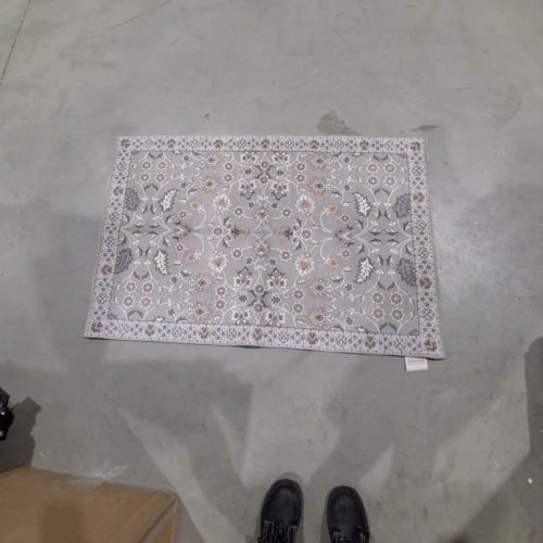 HUNTER AREA RUG - 45"X31" - GREY/MULTICOLOUR image 4