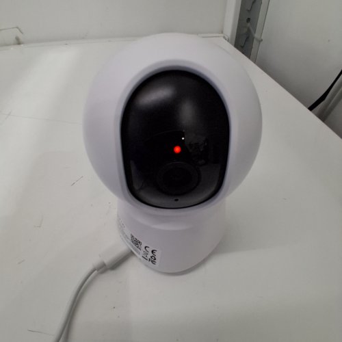 LAXIHUB 360° VIEW 2K SMART CAMERA WITH PHONE APP, PAN/TILT, MOTION & SOUND DETECTION, NIGHT VISION, TWO-WAY AUDIO, WORKS WITH ALEXA - WHITE (MODEL: P2T) image 2