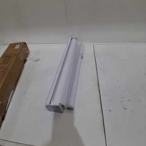 LUCKUP CORDLESS ZEBRA WINDOW BLINDS - 22" X 72" - WHITE (MODEL: DZSTBML) image 2