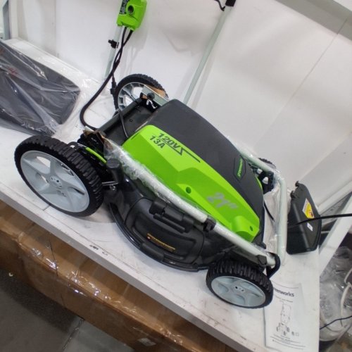 GREENWORKS ELECTRIC PUSH LAWN MOWER - 13 AMP - 21" CORD (MODEL: 25112) image 5