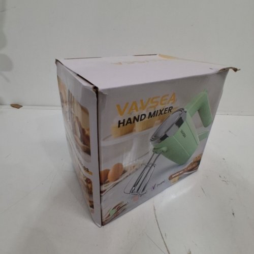 32PC VAVSEA ELECTRIC HAND MIXER WITH 5 SPEEDS & 32 ACCESSORIES - PURPLE/SILVER (MODEL: TC-620-7A) image 4