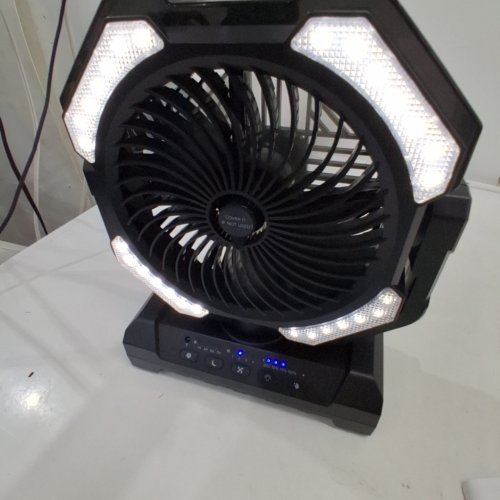 AOPIRCS PORTABLE MISTING FAN - 250ML CAPACITY - BLACK (MODEL: F038) image 2