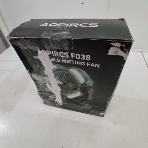 AOPIRCS PORTABLE MISTING FAN - 250ML CAPACITY - BLACK (MODEL: F038) image 4