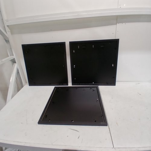 3PK GENERIC PICTURE FRAMES - 20" X 20" - BLACK image 2