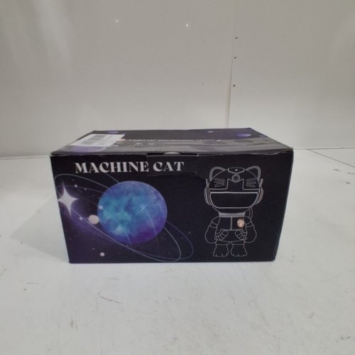 MECHANICAL LED LIGHT CAT GALAXY STAR PROJECTOR - 5" - YELLOW/WHITE image 5