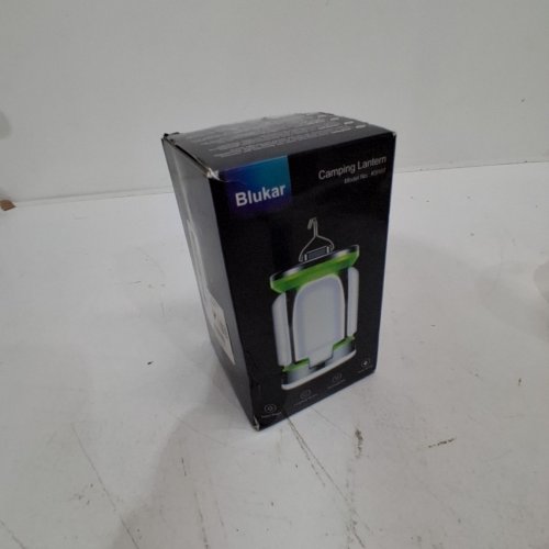 BLUKAR RECHARGEABLE CAMPING LANTERN - 7 LIGHT MODES/60 LED/10+ HOURS BATTERY 5W - GREEN/BLACK (MODEL: K9107) image 5