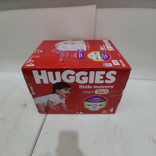 116PK HUGGIES LITTLE MOVERS HUGGFIT 360° DIAPERS - SIZE 4 - DISNEY image 2