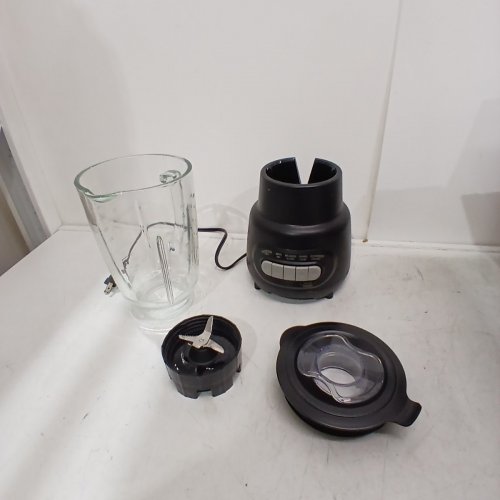 MAINSTAYS 6-SPEED GLASS JAR BLENDER - 48OZ - BLACK (MODEL: MS940340791404) image 3