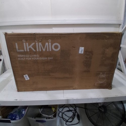 LIKIMIO WOODEN BATHROOM VANITY WITH SINK - 24" X 18" X 35" - WHITE - (MODEL: HK-KZXST-13) image 4