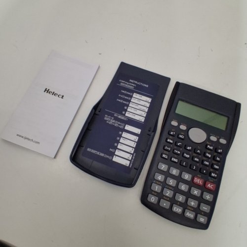 HELECT 2-LINE SCIENTIFIC CALCULATOR - DARK BLUE (MODEL: H1002) image 3