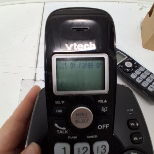 VTECH DECT 6.0 HANDSET CORDLESS HOME PHONE ANSWERING SYSTEMS WITH ANSWERING MACHINE - CALLER ID, 14 MINUTES RECORDING TIME, STORES 30 CALLS - BLACK - (MODEL: CS6224-21) image 4