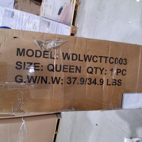 METAL BED FRAME- QUEEN - BLACK (MODEL: WDLWCTTC003) image 3