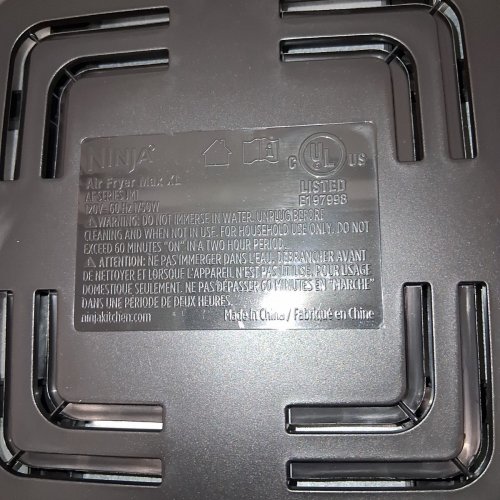 NINJA AIR FRYER PRO 4-IN-1 AIR FRYER -5QT - BLACK (MODEL: AF141C) image 6