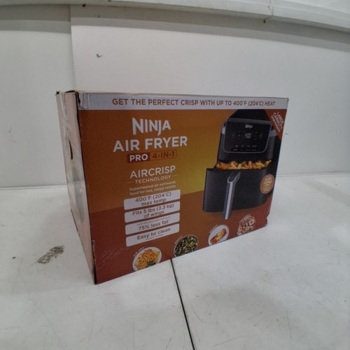 NINJA AIR FRYER PRO 4-IN-1 AIR FRYER -5QT - BLACK (MODEL: AF141C) image 9