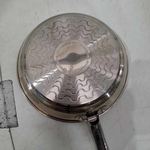 T-FAL STAINLESS STEEL FRYING PAN - 10.5" - STEEL - (MODEL: 219-5245) image 3