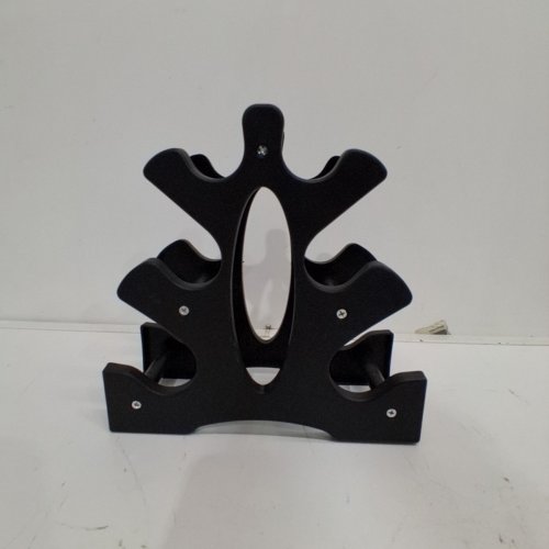 SMALL DUMBBELL RACK WEIGHT STAND - BLACK image 4