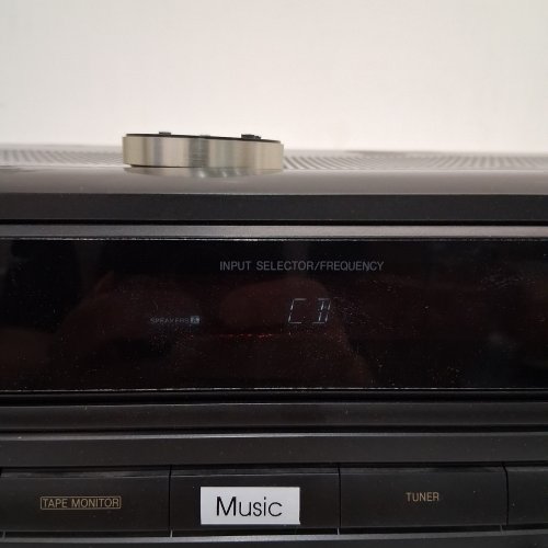 TECHNICS AV CONTROL 2CH STEREO RECEIVER - BLACK (MODEL: SA-EX140) image 2