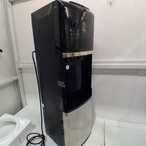 PRIMO DELUXE TOP LOAD BOTTLED WATER DISPENSER - FITS 5GAL BOTTLES - BLACK/STAINLESS STEEL - (MODEL: 601166) image 3