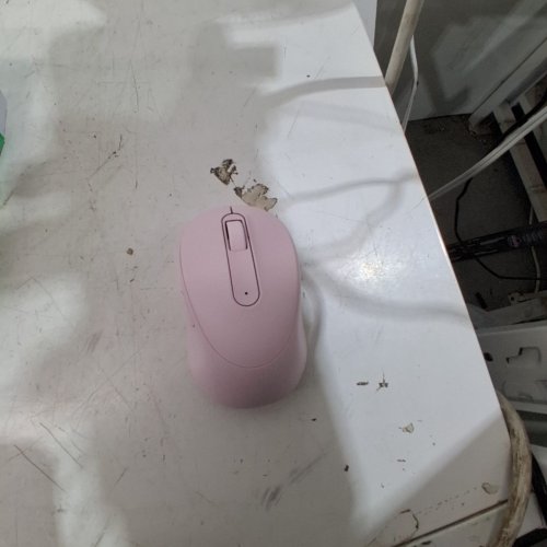 ONN. WIRELESS SILENT 5-BUTTON MOUSE - PINK image 3