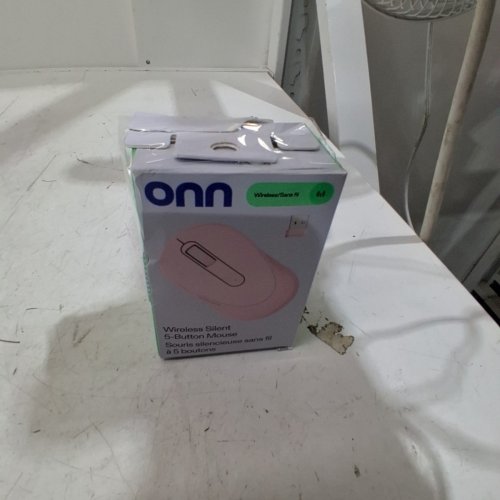 ONN. WIRELESS SILENT 5-BUTTON MOUSE - PINK image 4