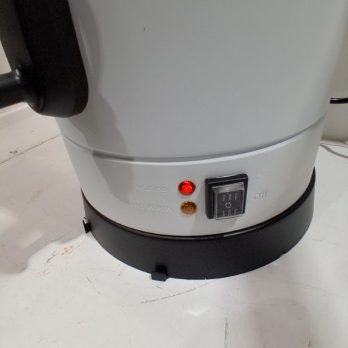 GARVEEHOME COMMERICAL COFFEE MAKER/URN - 120 CUPS 18 L/4.8 GAL - WHITE (MODEL: PHO_151WMBX0) image 2